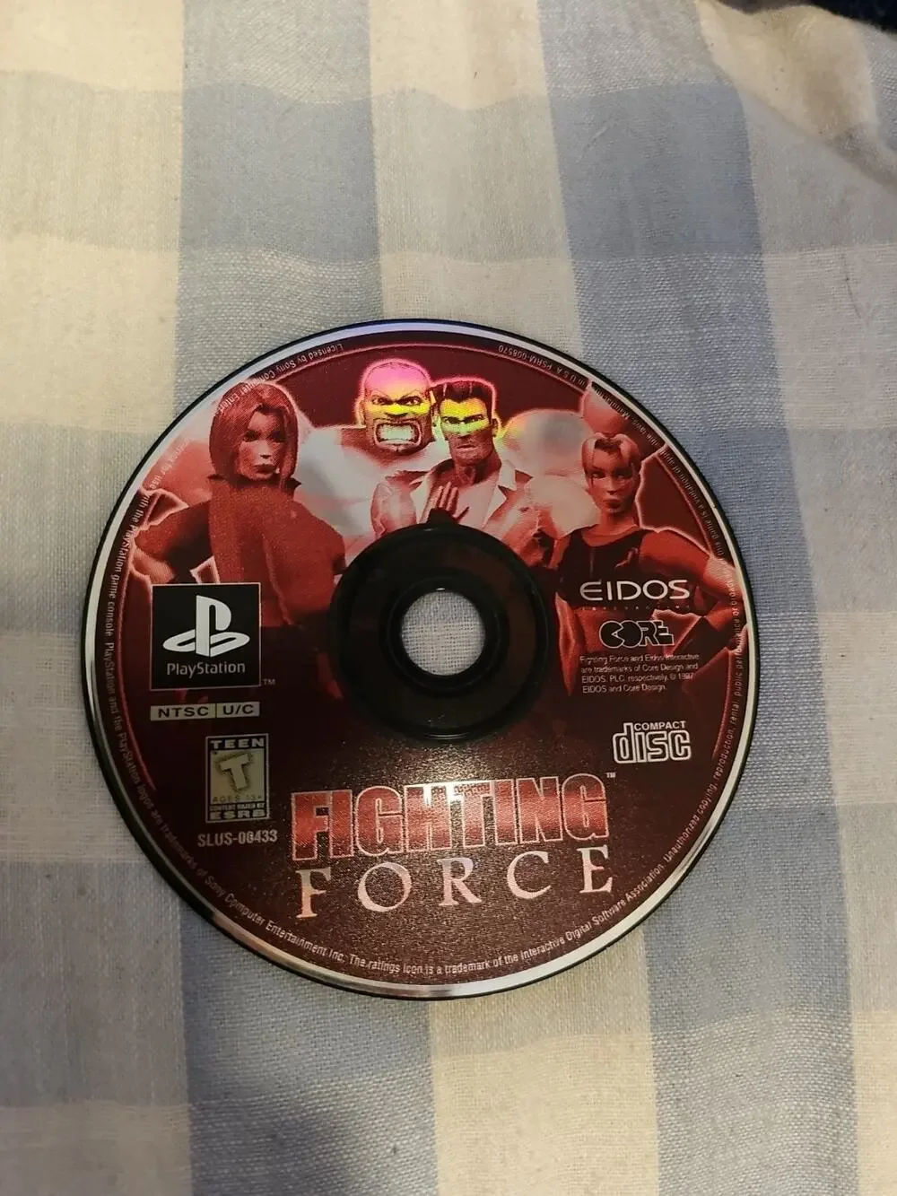 Fighting Force - PlayStation 1 PS1 - Disc Only - Tested Working